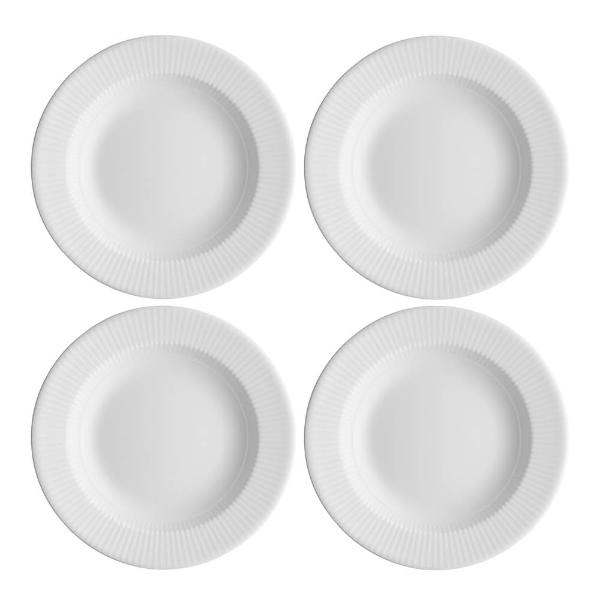 Eva Trio Legio Nova tallrik djup 22 cm 4-pack vit