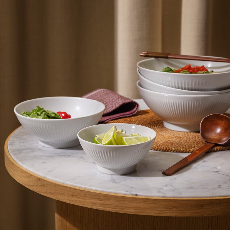 Eva Trio Legio Nova Ramenskål 13 cm vit