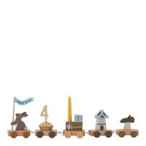 Bloomingville MINI Alfi födelsedagståg 39 cm höst