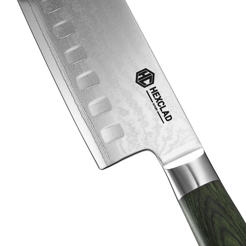 Hexclad Nakirikniv grönsakskniv 16 cm damaskus