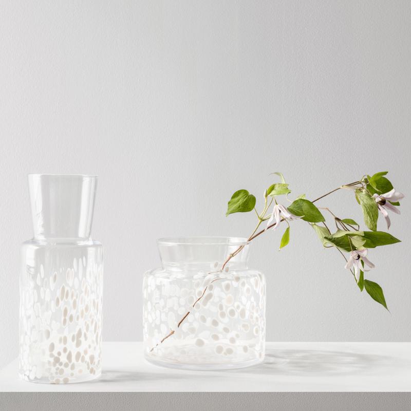 Kosta Boda Meadow vas 19,5 cm Vinter