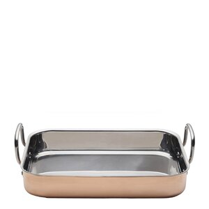 Blomsterbergs Långpanna 35x25,5x6,3 cm koppar