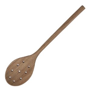 Sögne Home Fred träslev med hål 28 cm akaciaträ