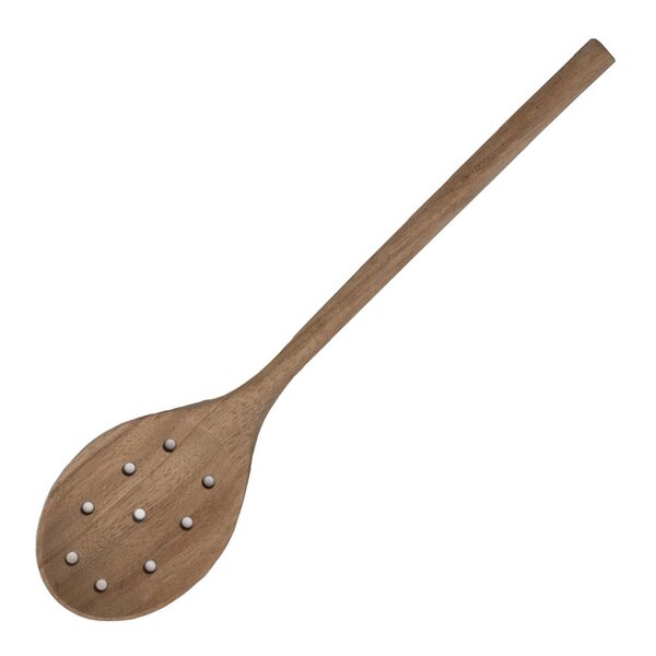Sögne Home Fred träslev med hål 28 cm akaciaträ