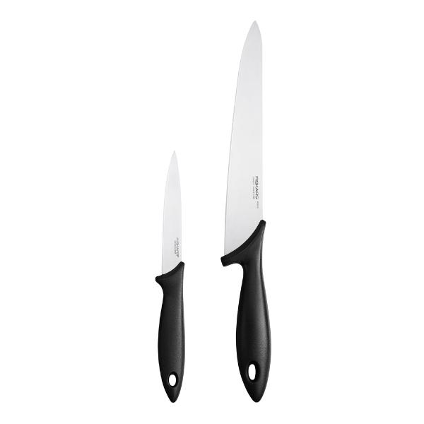 Essential Knivset 2 delar Svart