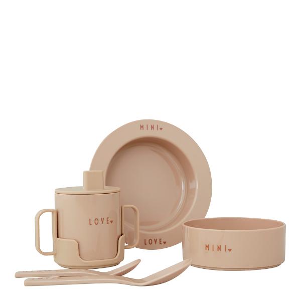 Design Letters Mini Favorit Start Set 5 Delar Beige