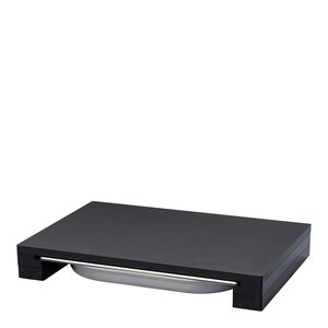 Continenta Duracore skärbräda med låda 39x27 cm svart