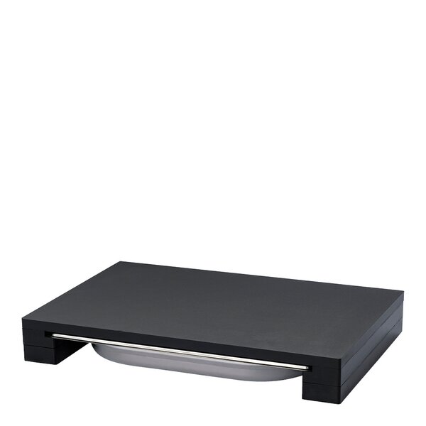 Continenta Duracore skärbräda med låda 39x27 cm svart