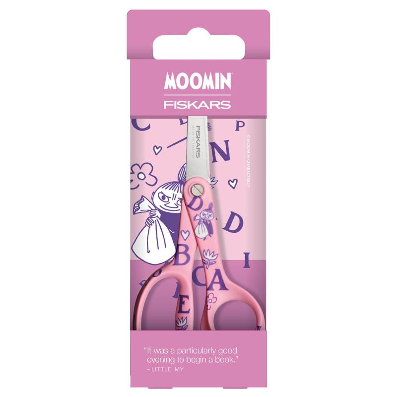 MoominFiskars Mumin Barnsax Lilla My ABC 13 cm Rosa