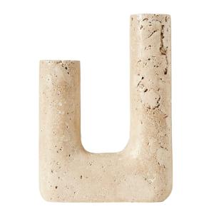 Muubs Minerva Ljusstake 20 cm Beige