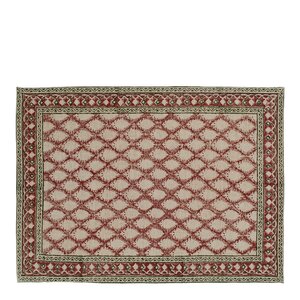 Chamois Cypress bordstablett i lin 37x50 cm 2-pack röd