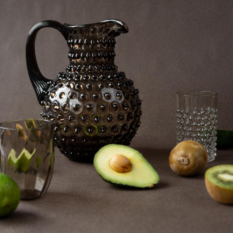 Klimchi Hobnail Karaff 2 L Black Smoke