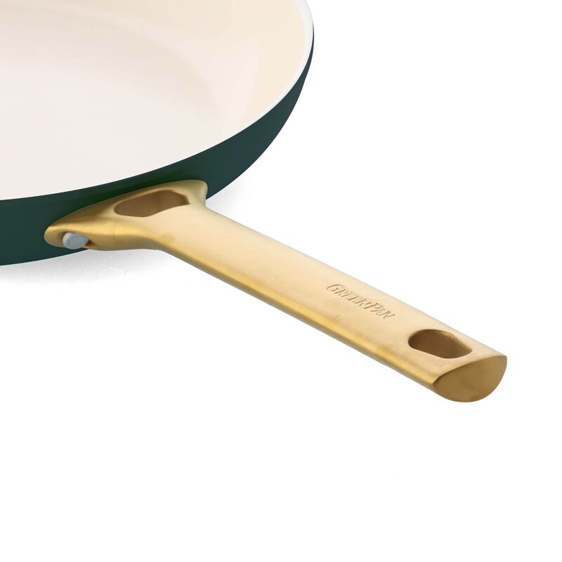 GreenPan Padova Reserve keramisk stekpanna 2 delar 20+26 cm Pine Green