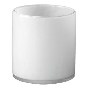 Tell Me More Lyric Ljuslykta Glas 12x14 cm White