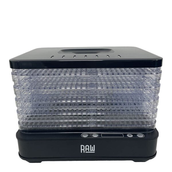 RAW Dehydrator med 6 hyllor RAWDH6 svart