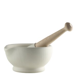 Milton Brook Mortel och stöt 17 cm vit