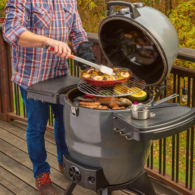 Broil King Kamadogrill KEG 5000 kolgrill med sidobord