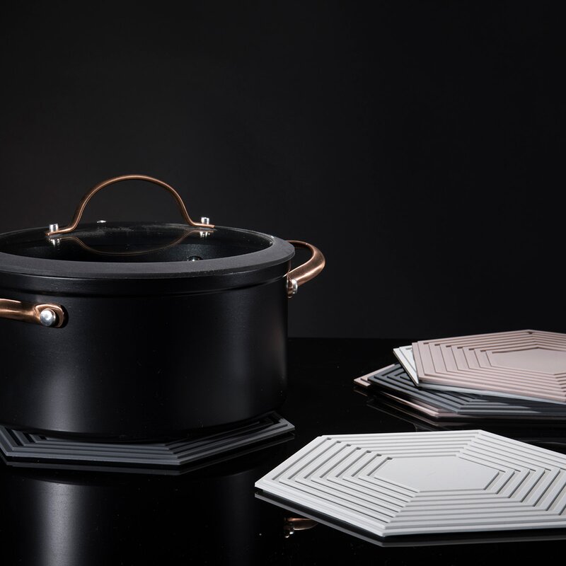 Modern House Ime Grytlapp 2-Pack Mörk Grå