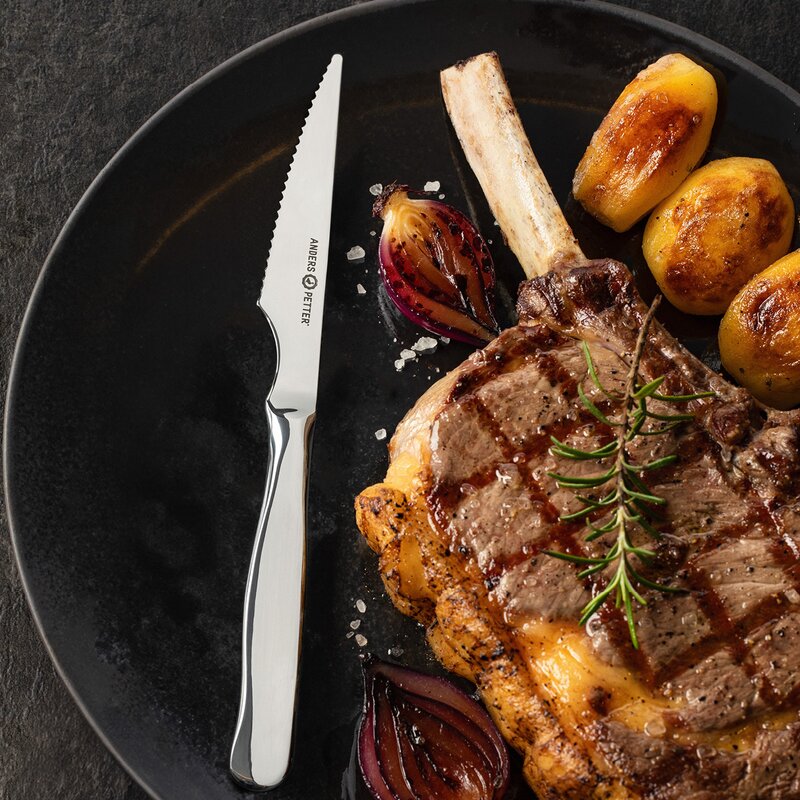 Anders Petter Steel essentials bestickset 12 delar stål