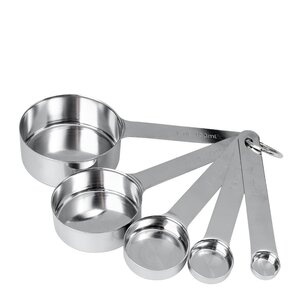 Anders Petter Steel Essential måttsats 5 delar borstat stål