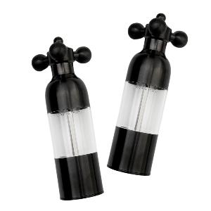 Vargen & Thor Axia salt- & pepparkvarn 18 cm 2-pack svart