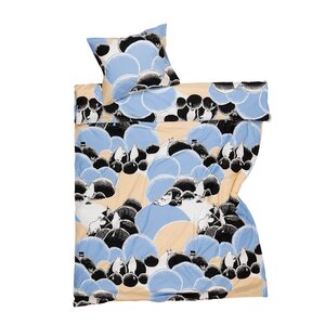 MoominArabia Mumin bäddset 150x210 cm Pebbles