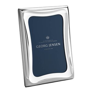 Georg Jensen Cobra fotoram 10x15 cm stål