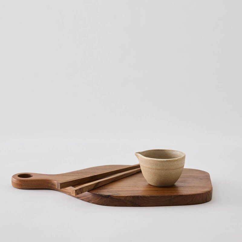 Tell Me More Teak skärbräda / ostbricka 30x17,5 cm trä