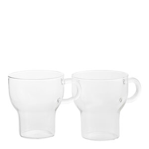 Sagaform Glasmugg 25 cl 2-pack