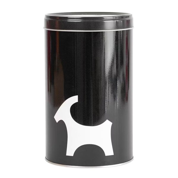 Rotor Design Plåtburk rund 17x10,5cm bock svart