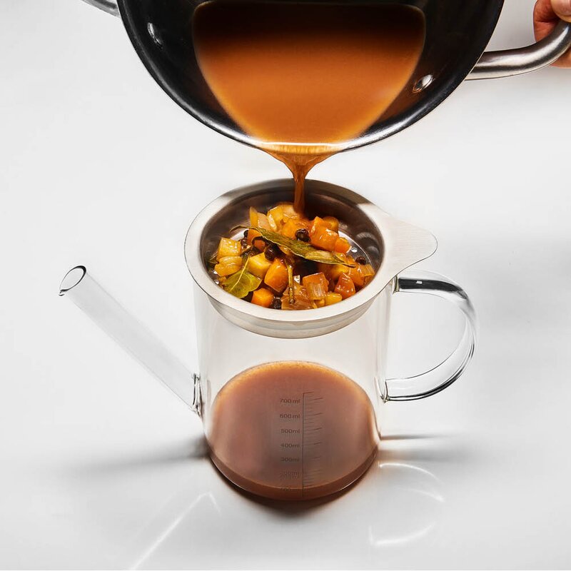 Lurch Fettavskiljare 750 ml glas