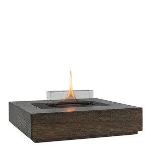 Tenderflame Holly 90 bordskamin 30x30 cm 0,5 L black oak