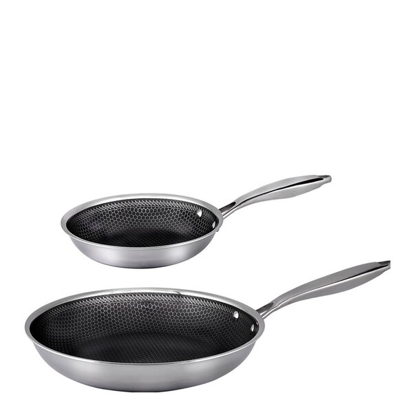 Haws Santo stekpanna 2 delar 20+28 cm stål/svart