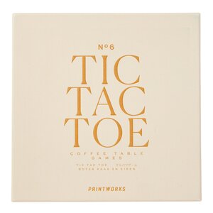 Printworks Classic spel tic tac toe