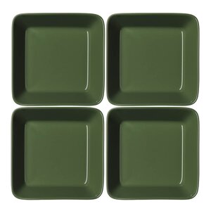 iittala Teema fat 12x12 cm 4-pack skogsgrön