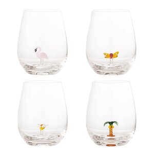 Bloomingville Misa dricksglas 56 cl 4-pack exotisk