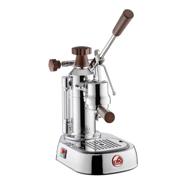 Europiccola Manuell Kaffemaskin med Hävarm Mässing/Brun