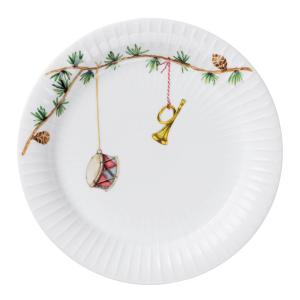 Kähler Hammershøi Christmas Jultallrik 19 cm Vit
