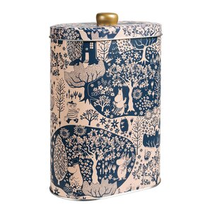 Martinex Mumin Plåtburk med knopp 7x13 cm Park