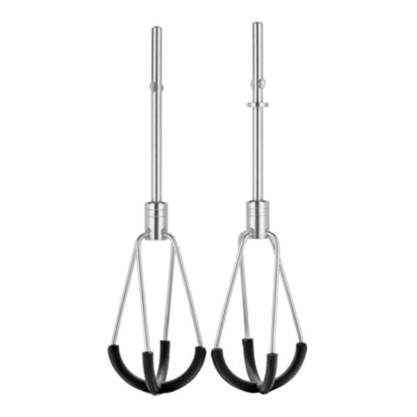 Visp med Silikon 2-pack Svart