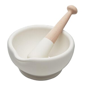 Milton Brook Mortel och stöt 21 cm vit