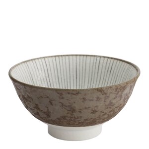 Tokyo Design Studio Satomaki Tokusa skål 16x8 cm 0,6 L brun