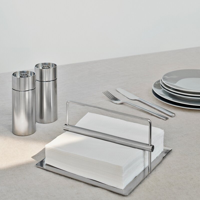 Stelton Arne Jacobsen pepparkvarn 13 cm stål