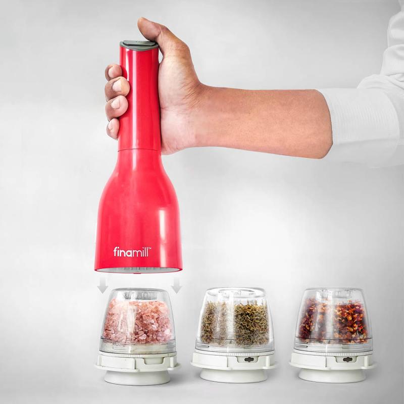 FinaMill Batteridriven Kvarn 22,7 cm Sangria
