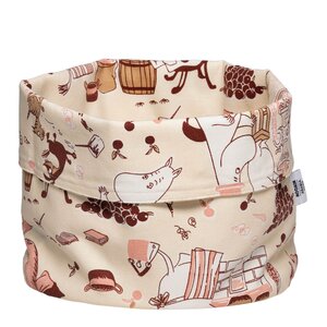 MoominArabia Mumin förvaringskorg oval 26 cm Hushållsarbete