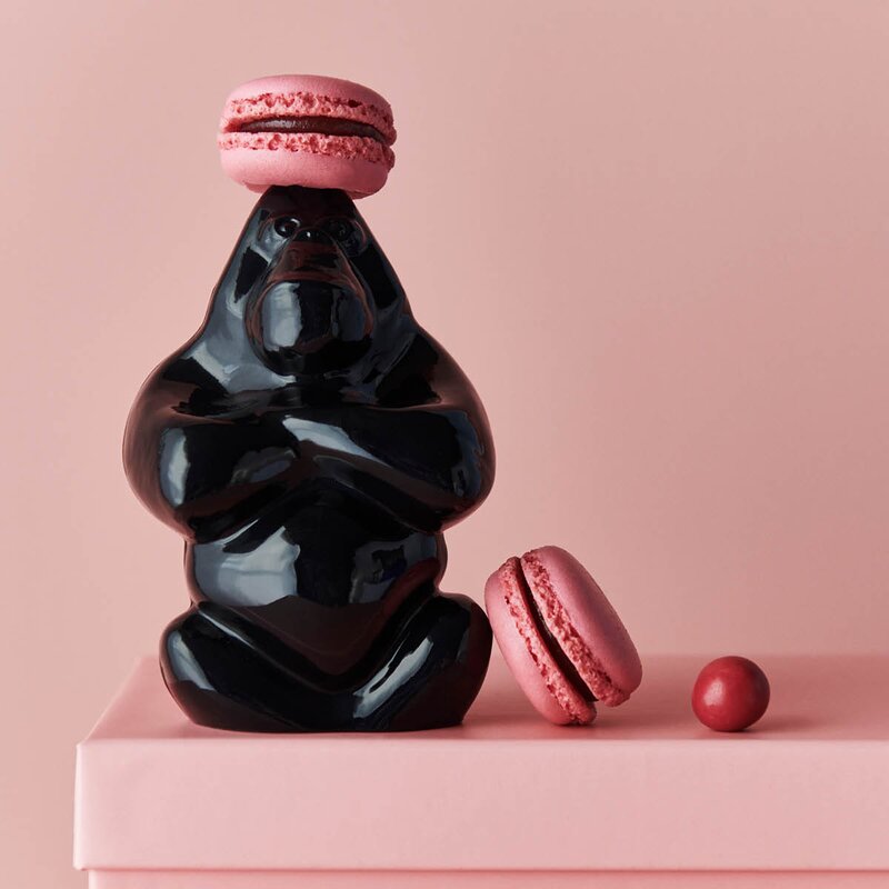 Kosta Boda Gabba Gabba Hey 12 cm svart