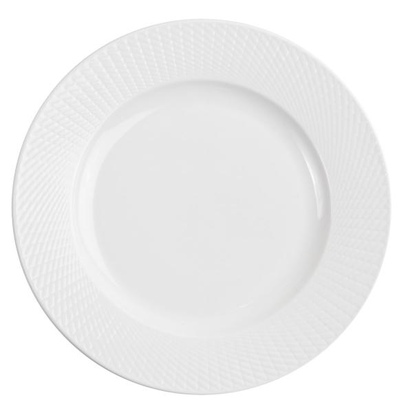 Exxent Victoria Tallrik flat 20,5 cm vit