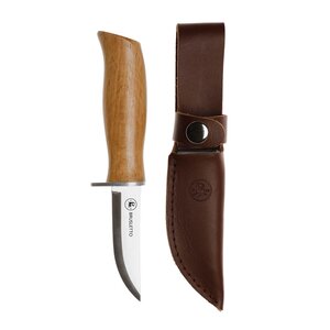 Brusletto Scoutkniv spetsig 19,5 cm björk