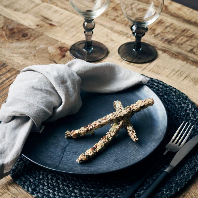 House Doctor Pion Mattallrik 28,5 cm Svart/Brun