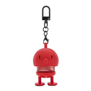 Hoptimist bag charm 5,9 cm röd